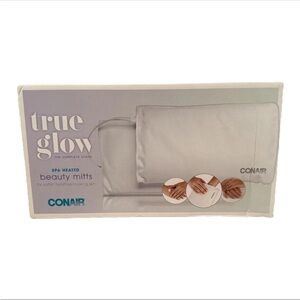 Conair True Glow Electric Hand Warmer Heated Lotion Beauty Mitts Thermal Spa New